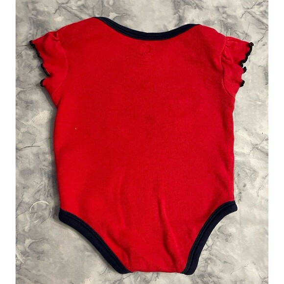 NFL New England Patriots Football Baby Girl Onesie Bodysuit, Size 3-6 months - Picture 3 of 4